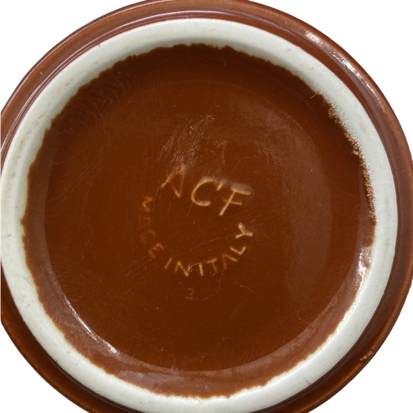 Set of 5 ACF Brown 3oz Cup & Saucers - THE WORLD'S BEST PORCELAIN CUPS - Picture 10 of 10